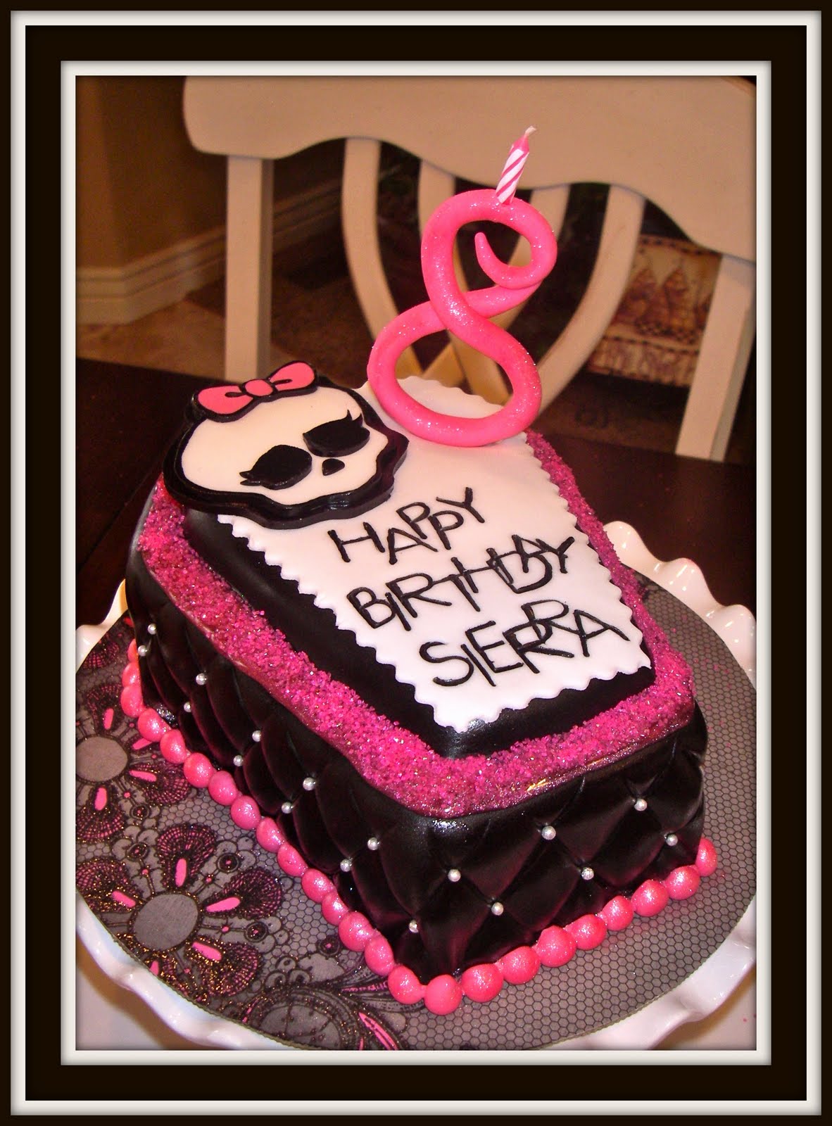 Monster High Cake Idea