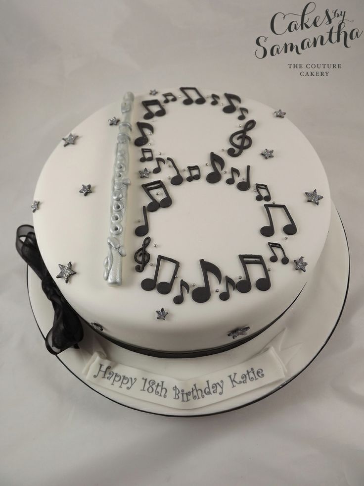 Music Birthday Cake