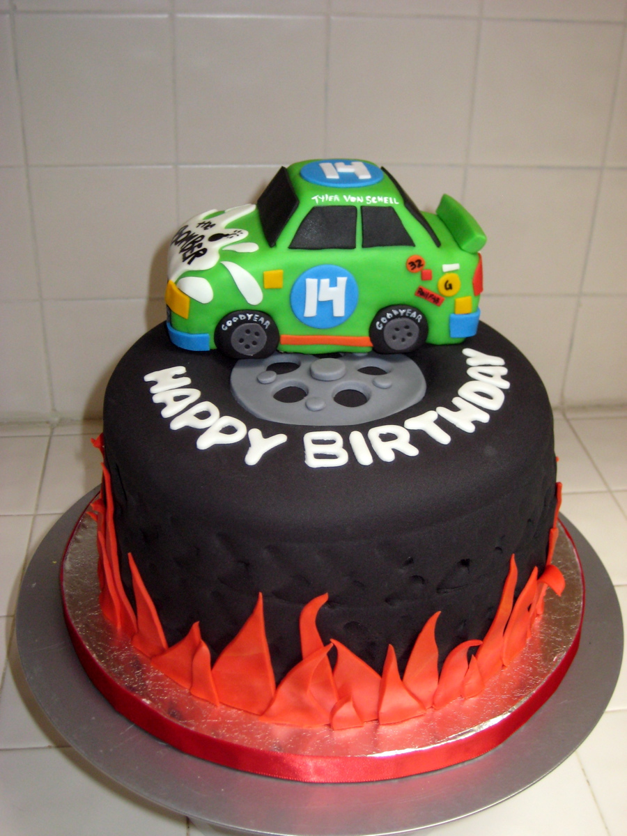NASCAR Tire Cake NASCAR Tire Cake