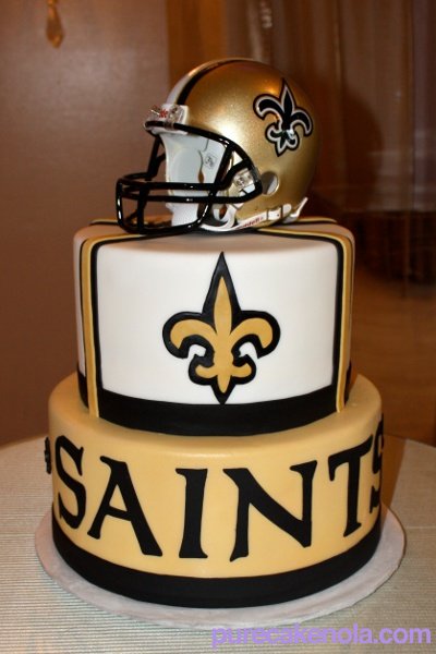 New Orleans Saints Cake