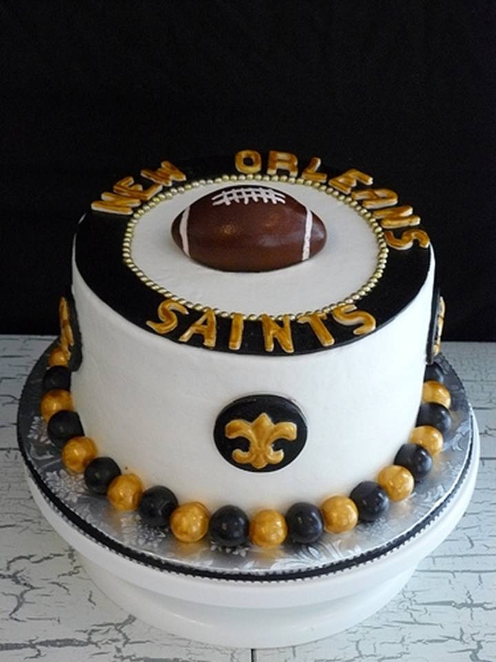 New Orleans Saints Cake