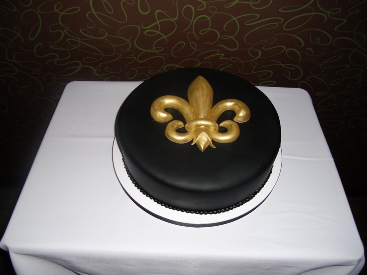 New Orleans Saints Grooms Cake