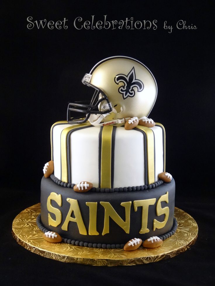 New Orleans Saints Grooms Cake