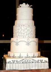 New Orleans Wedding Cake