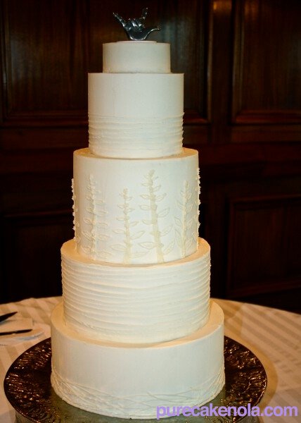 New Orleans Wedding Cake