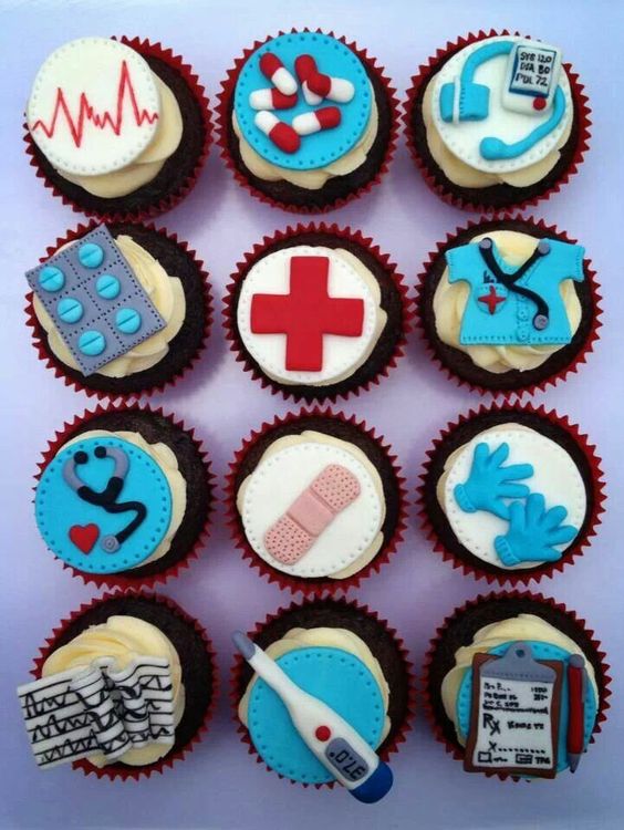 12 Photos of Nurse Retirement Cake And Cupcakes