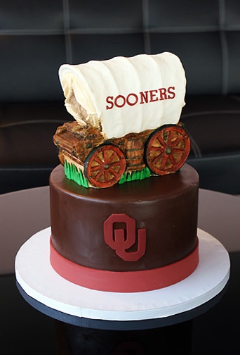 Oklahoma Sooners Grooms Cake