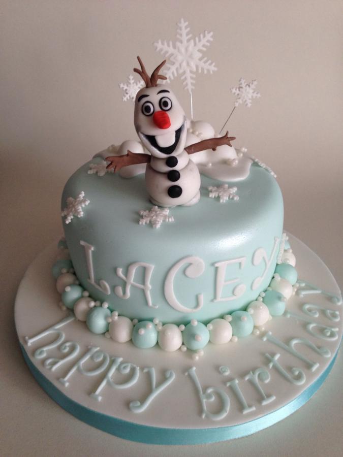 Olaf Disney Frozen Birthday Cake