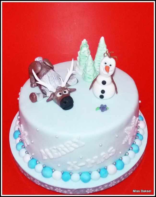 Olaf Disney Frozen Birthday Cake