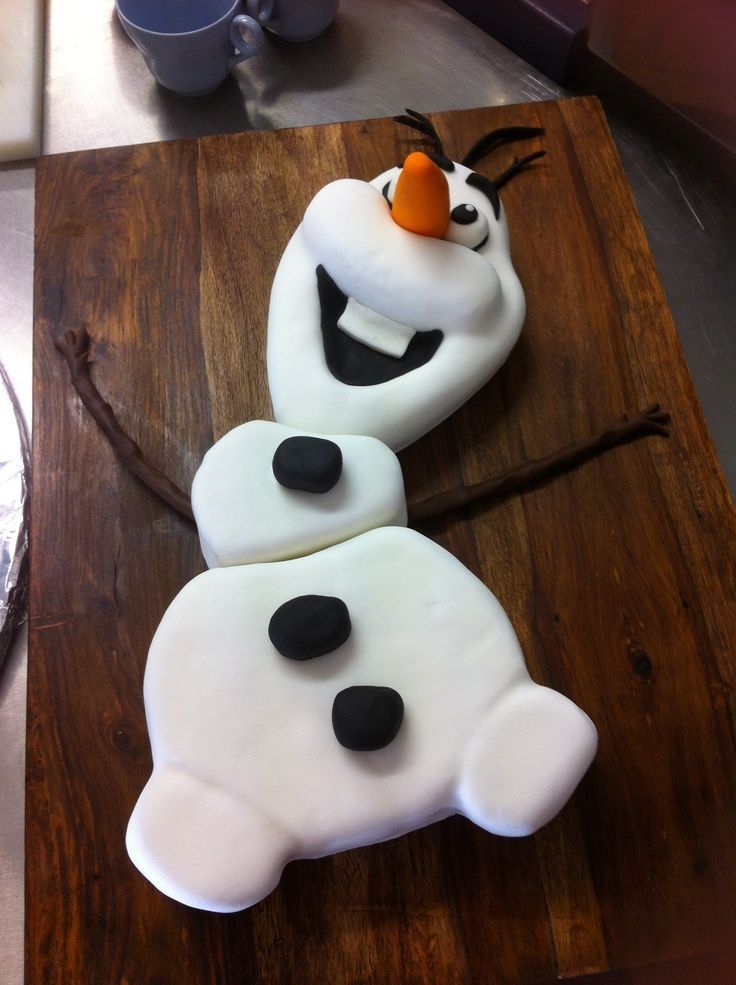 Olaf Disney Frozen Cake Olaf Disney Frozen Cake