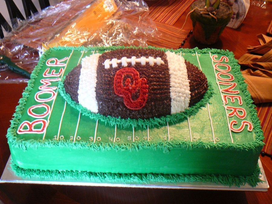 OU Sooners Grooms Cake