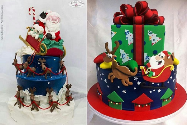 7 Photos of Pinterest Santa Christmas Cakes 7 Photos of Pinterest Santa Christmas Cakes