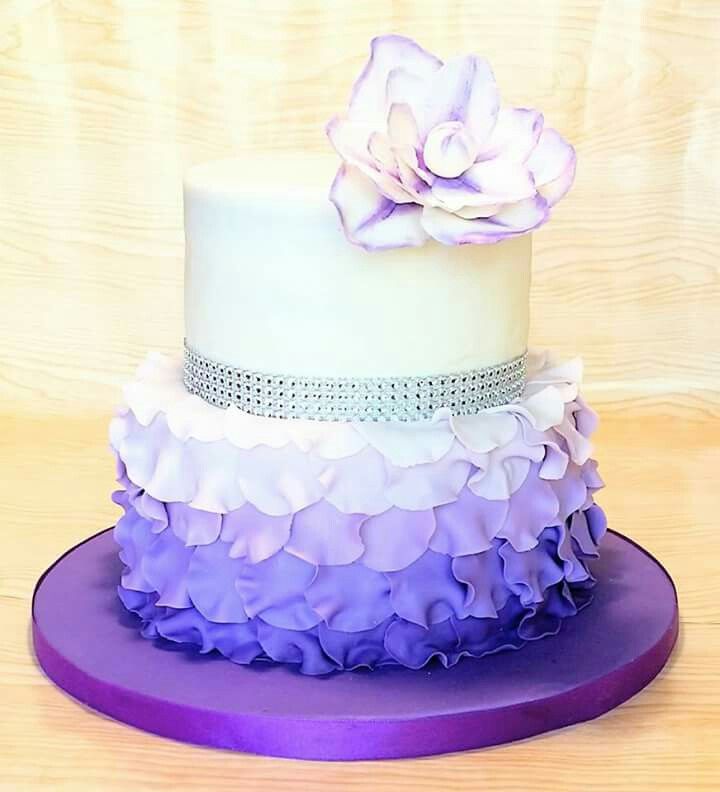 Purple Teen Girl Birthday Cakes Purple Teen Girl Birthday Cakes