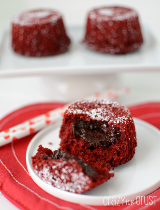 Red Velvet Lava Cake Recipe