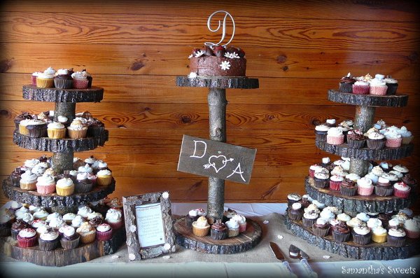 Rustic Fall Wedding Cakes Cupcakes