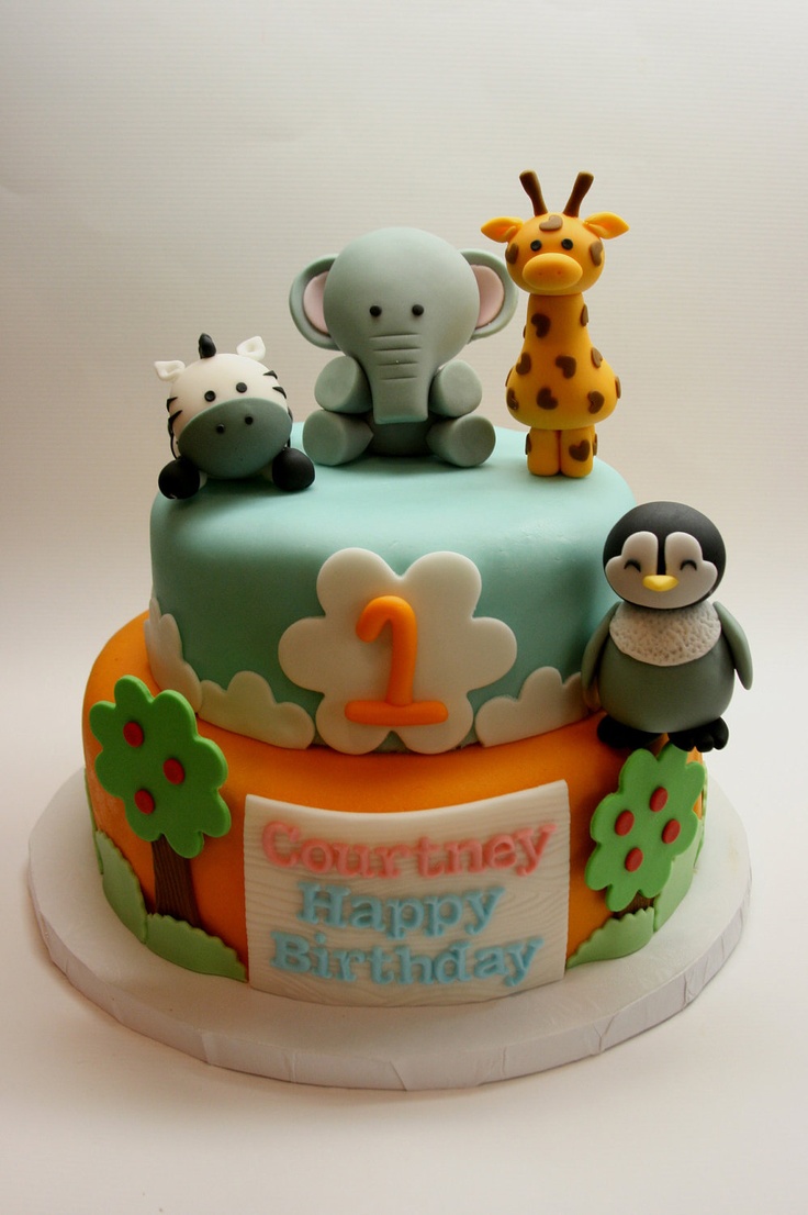 Safari Animal Cake Toppers