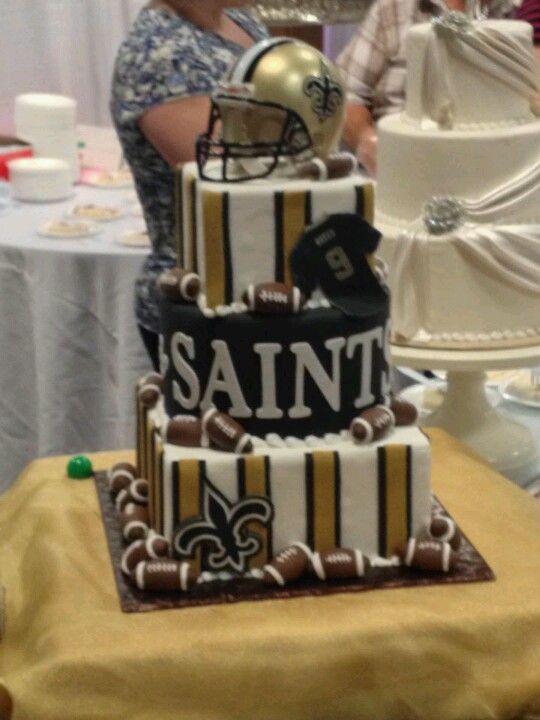 Saints Grooms Cake