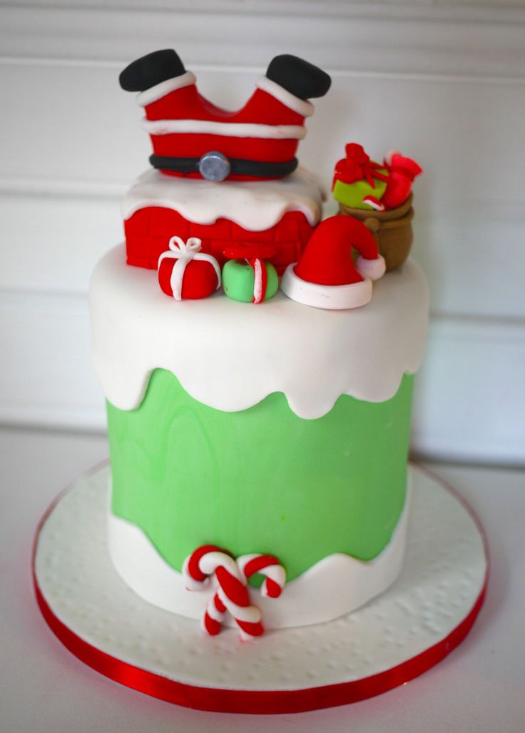 Santa Christmas Cake Santa Christmas Cake
