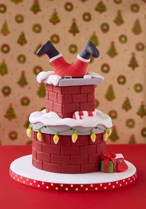 Santa Christmas Cake