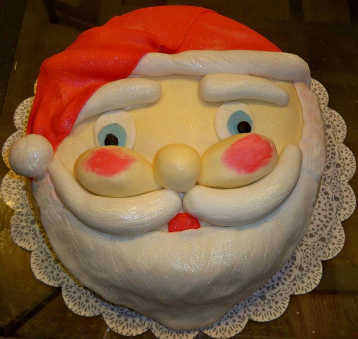 Santa Christmas Cake Santa Christmas Cake