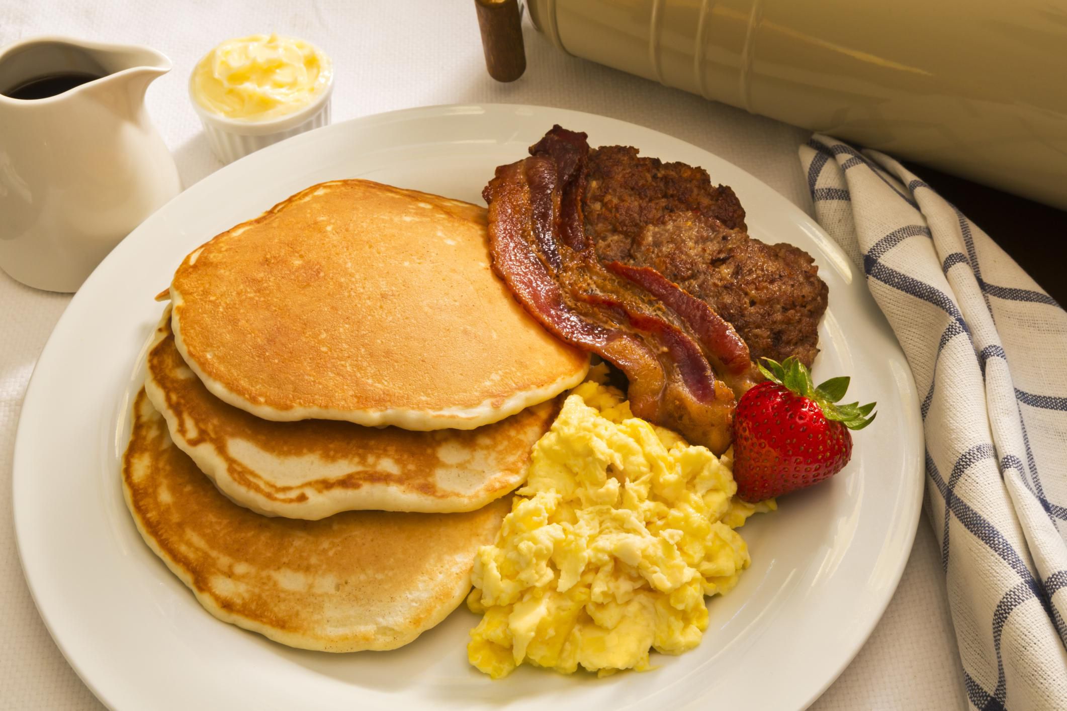 Sausage Pancake Egg Bacon Breakfast Sausage Pancake Egg Bacon Breakfast