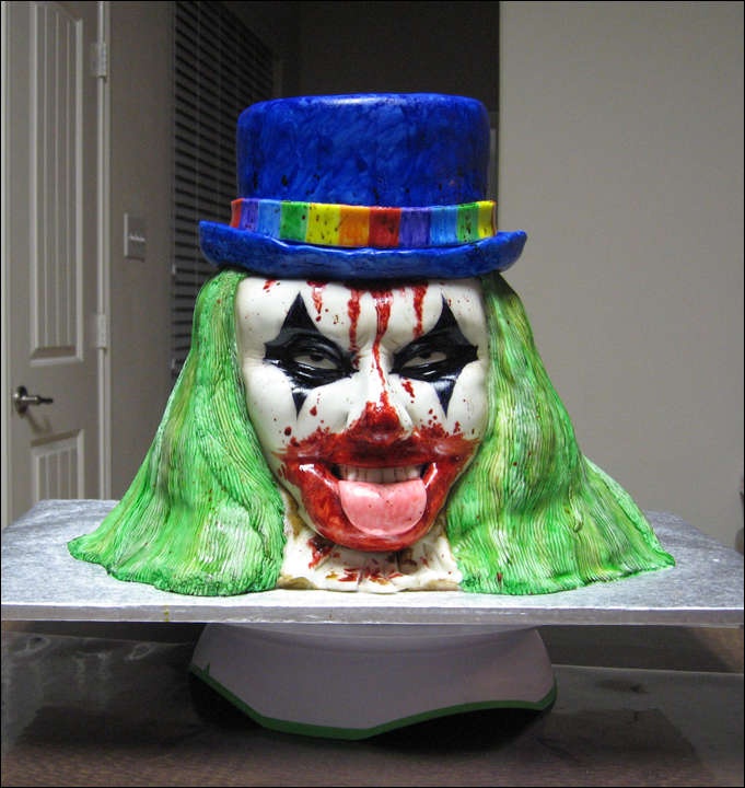 Scary Clown Cake Scary Clown Cake