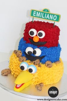 Sesame Street Cake