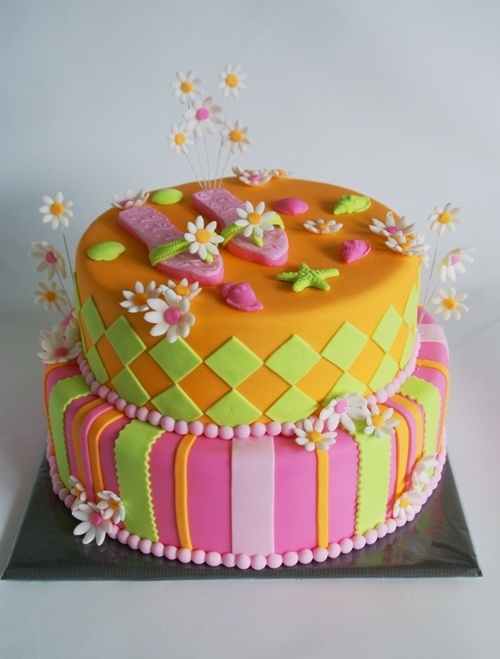 Summer Party Cake Summer Party Cake