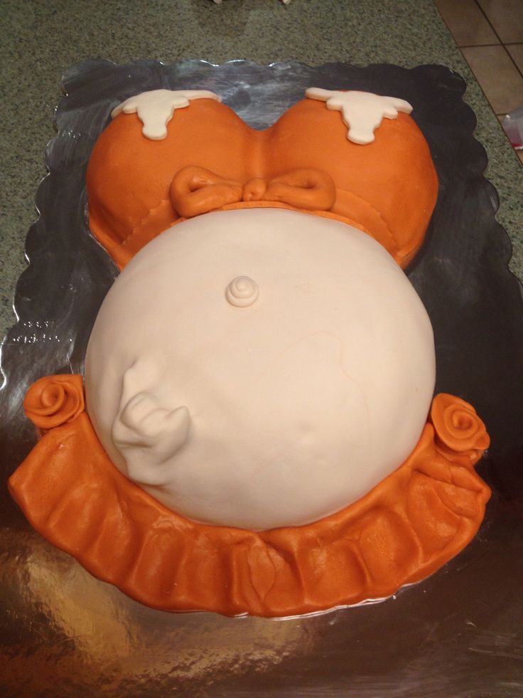 Texas Longhorn Baby Shower Cake