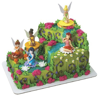 Tinkerbell Birthday Cake