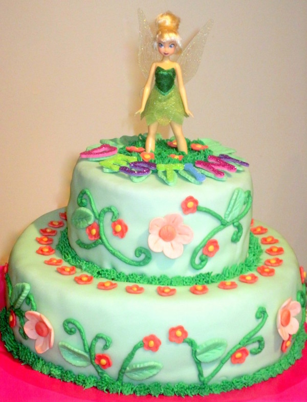 Tinkerbell Birthday Cake