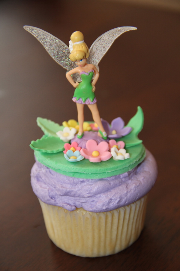 Tinkerbell Cupcake Cake Toppers