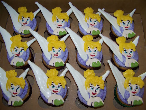 Tinkerbell Cupcakes