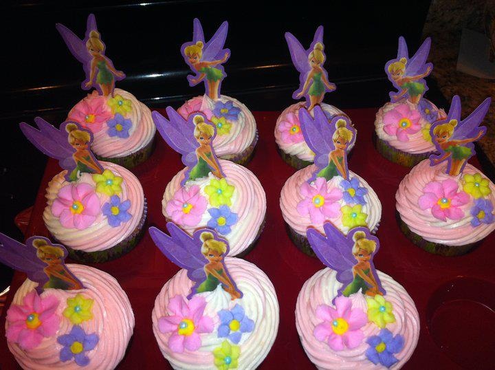 Tinkerbell Cupcakes