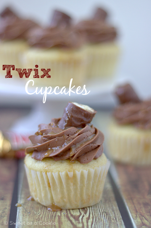 Twix Cupcakes