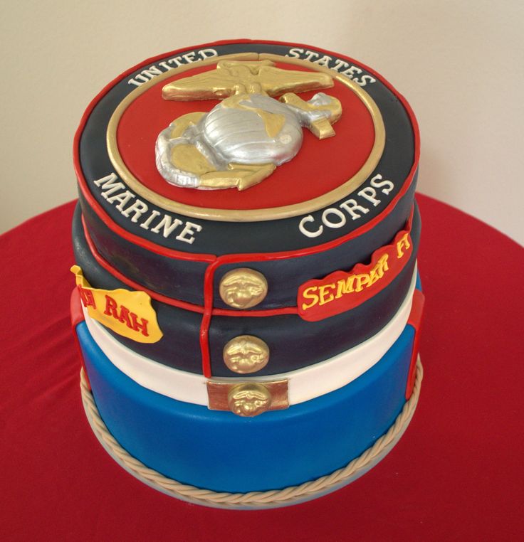 U.S. Marine Cake