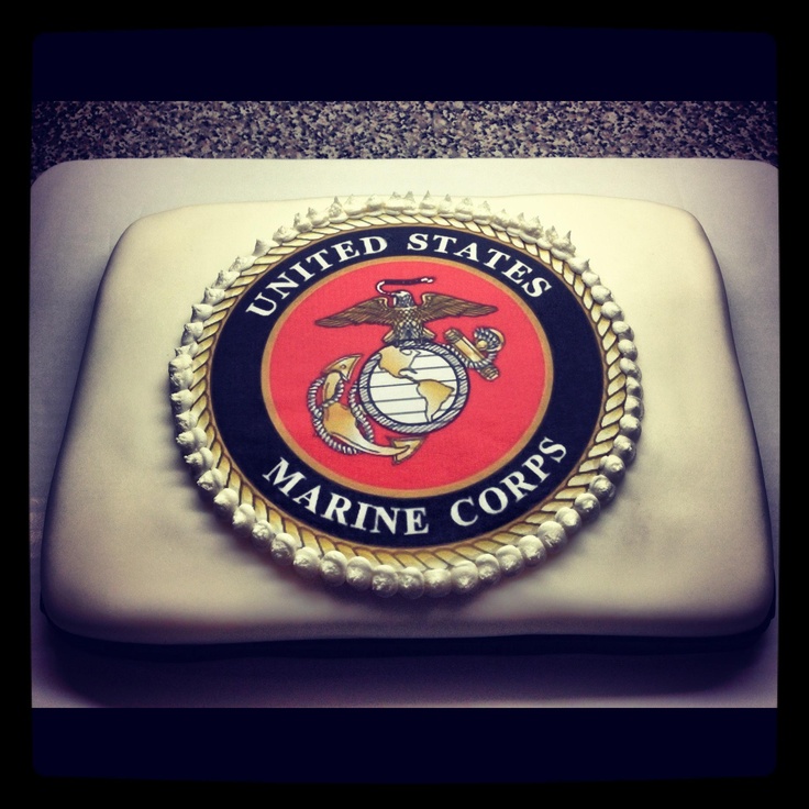 Us Marine Corps Cake