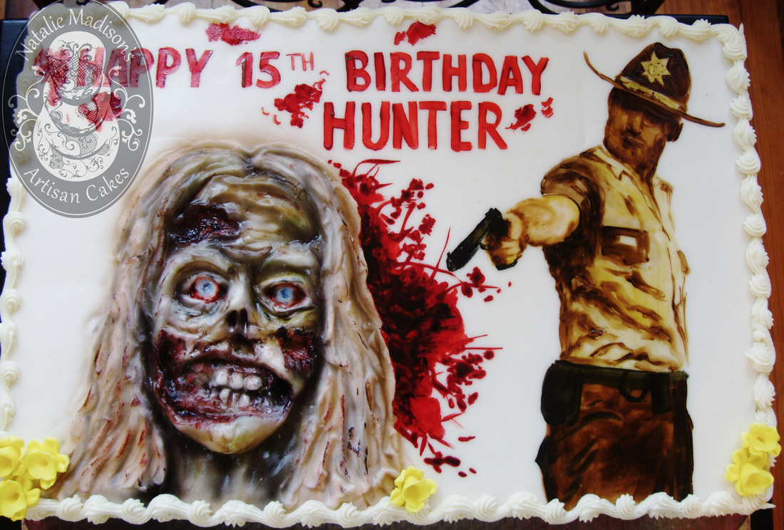 Walking Dead Cake