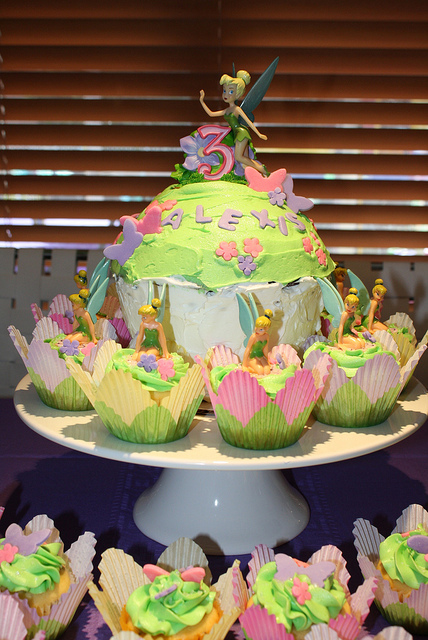 Walmart Tinkerbell Cupcake Cake