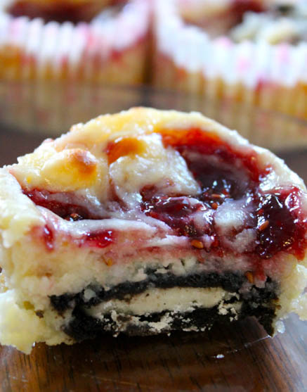 White Chocolate Raspberry Cheesecake Cupcake Recipe