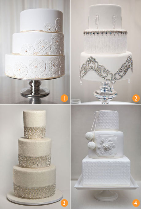 Winter Wedding Cake Winter Wedding Cake