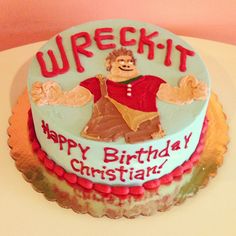 Wreck-It Ralph Birthday Cake