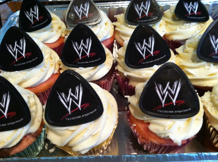 WWE Birthdays Cupcakes