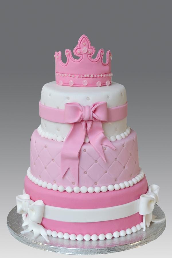 3 Tier Princess Birthday Cake