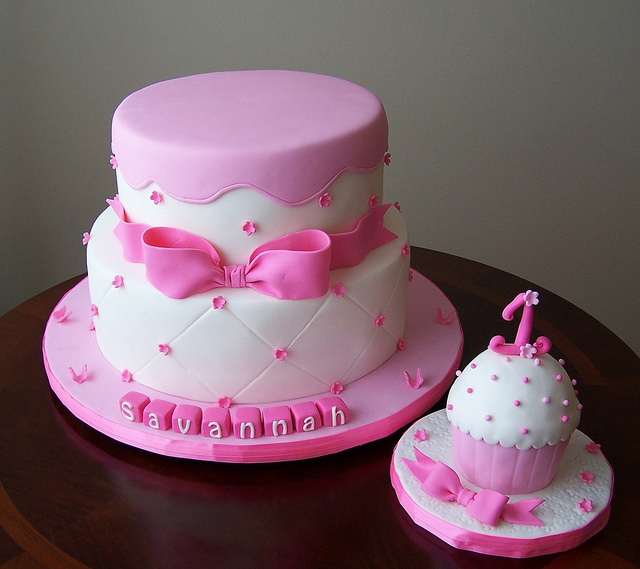 Baby Girl First Birthday Cake Ideas