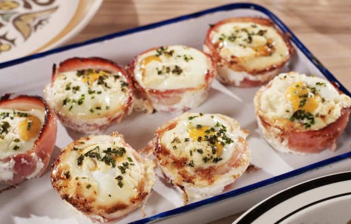 Bacon and Egg Cupcakes Breakfast