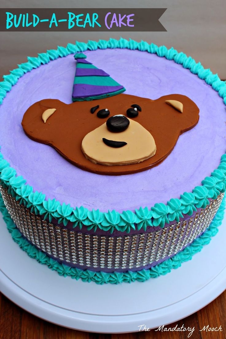 Bear Birthday Cake