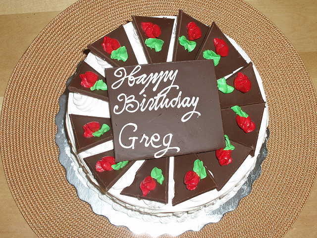 Birthday Cake Greg