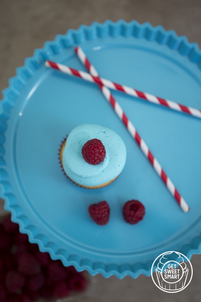 Blue Raspberry Cupcakes