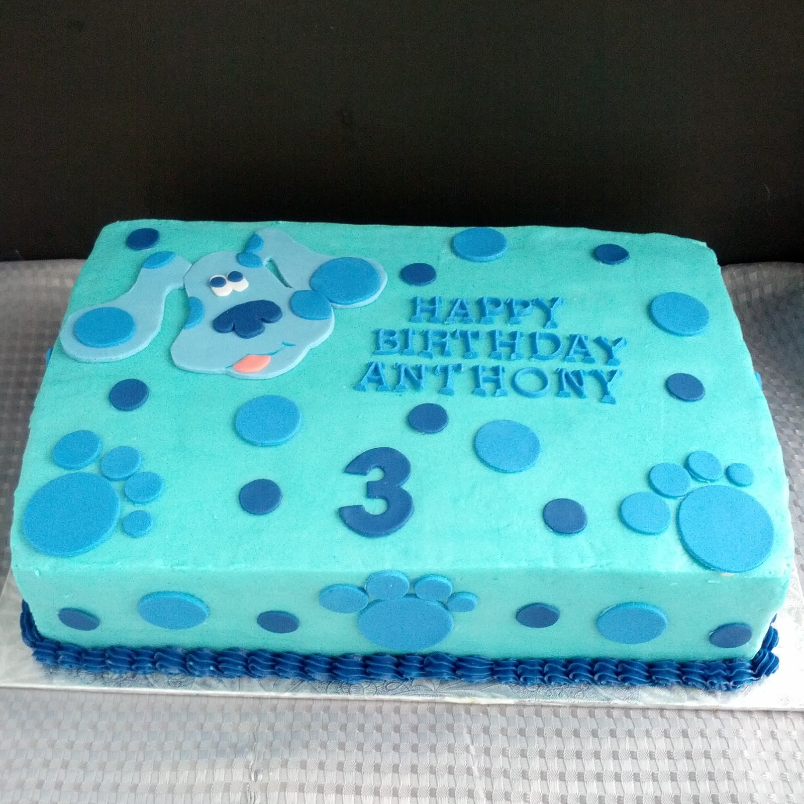 Blue's Clues Birthday Cake